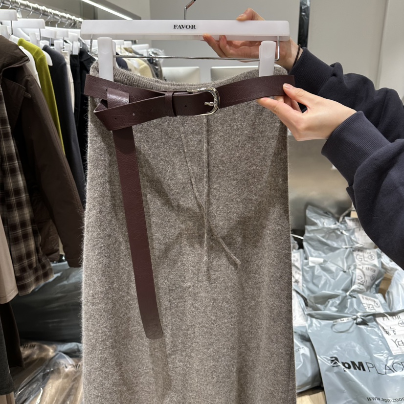 FAVOR-P韓國代購㊣女裝新品人氣真品職業推薦休閑時尚腰帶FAVOR-P腰帶