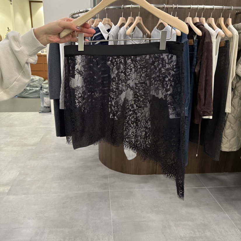 URBANSTORY/REMAKING韓國直郵㊣女裝新品職業25秋冬人氣短裙Remaking/URBANSTORY短裙圖色2