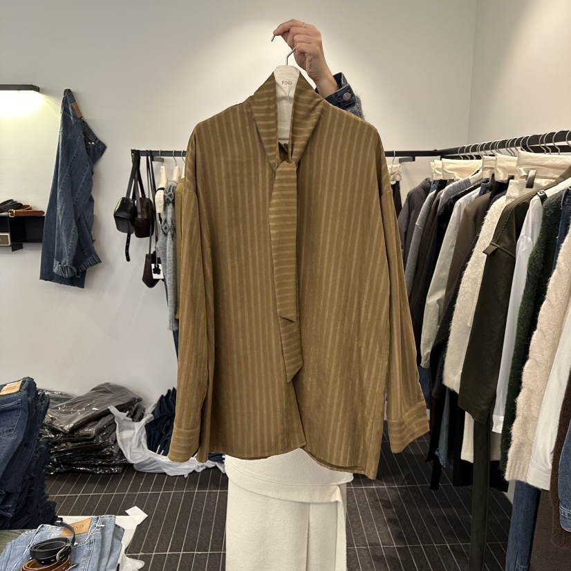 FIND-P東大門㊣實拍女士新品職業休閑時尚真品人氣襯衫蕾絲衫FIND-P襯衫/蕾絲衫圖色3