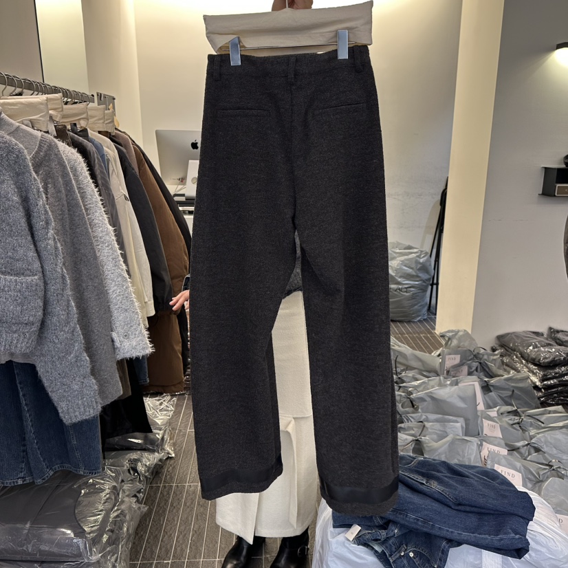 FIND-P東大門㊣代購女士新款真品休閑時尚熱賣推薦休閑褲羊毛FIND-P休閑褲