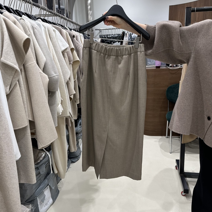 LE EDITION東大門㊣實拍女裝新品熱賣時尚職業休閑25秋冬長裙LE EDITION長裙