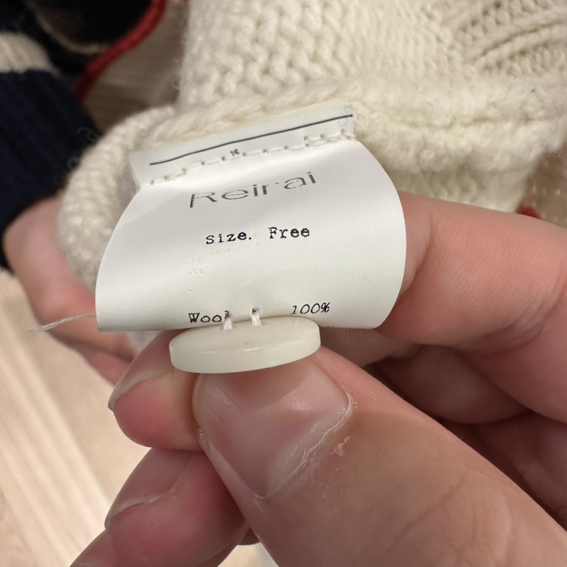 REIRAI東大門㊣直郵女裝新品時尚推薦休閑職業25秋冬針織衫羊毛Reirai針織衫