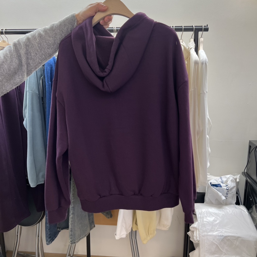 SPAGHETTI東大門㊣實拍女裝新品推薦25秋冬人氣衛衣兜帽加絨spaghetti衛衣