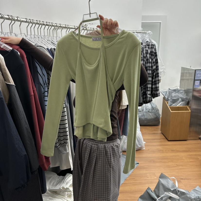 GABIZON東大門㊣代購女裝新品人氣時尚休閑職業熱賣套裝兩件套GABIZON套裝圖色2
