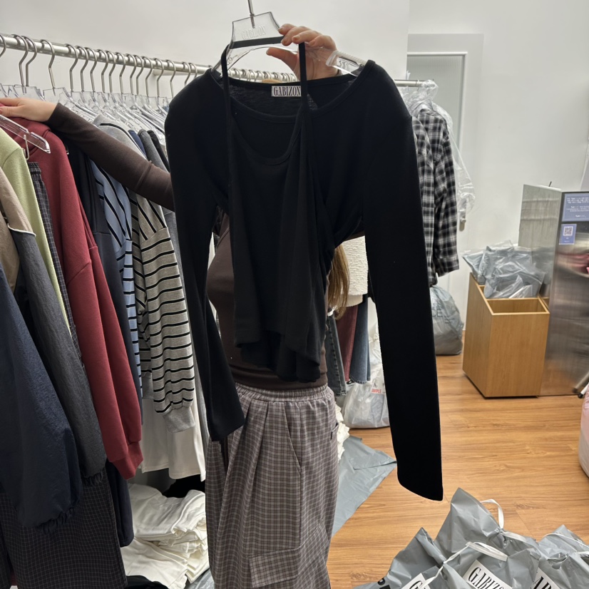 GABIZON東大門㊣代購女裝新品人氣時尚休閑職業熱賣套裝兩件套GABIZON套裝圖色4