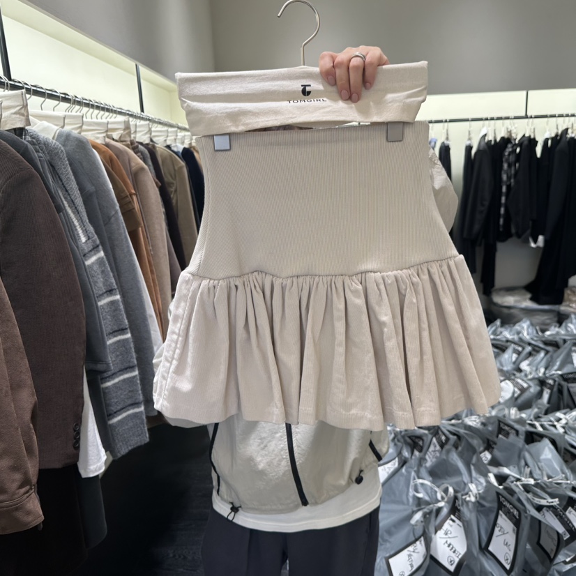 TOMGIRL韓國直郵㊣女裝新款職業真品熱賣25秋冬時尚休閑裙褲TOMGIRL裙褲圖色2