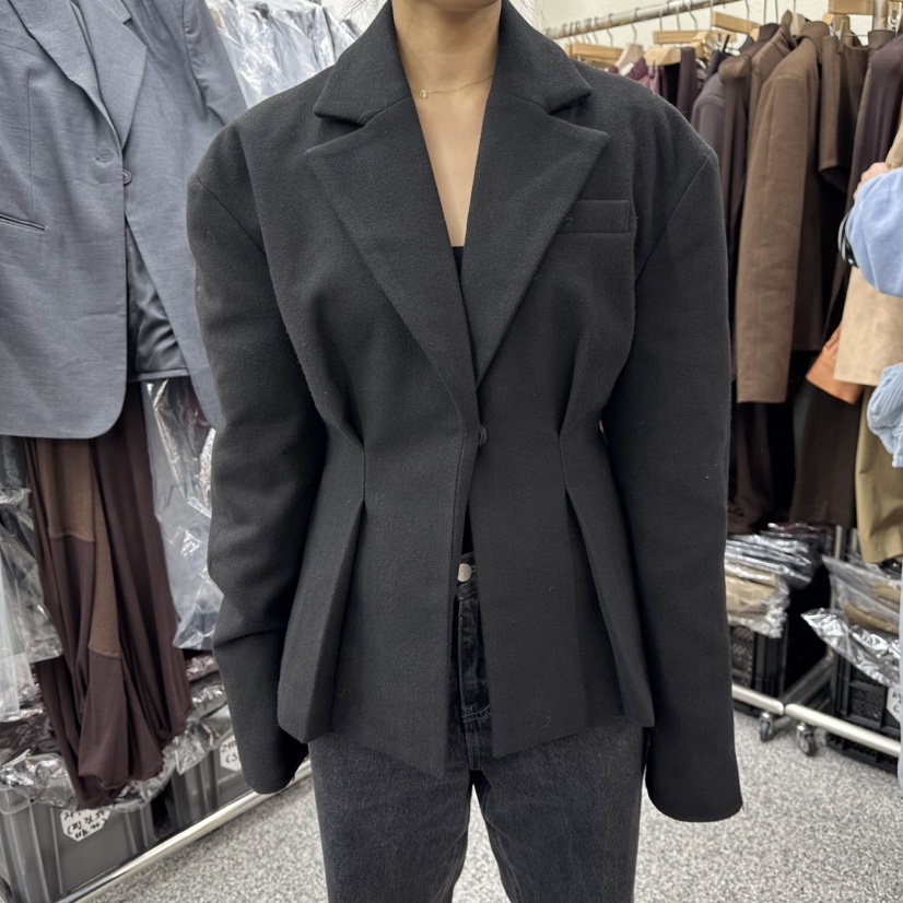 ONEBYTWO東大門㊣直郵女裝新品推薦休閑時尚職業25秋冬夾克ONE BY TWO夾克圖色2