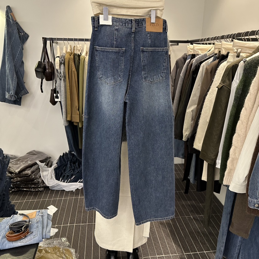 FIND-P東大門㊣實拍女士新品人氣時尚真品休閑推薦熱賣牛仔褲FIND-P牛仔褲