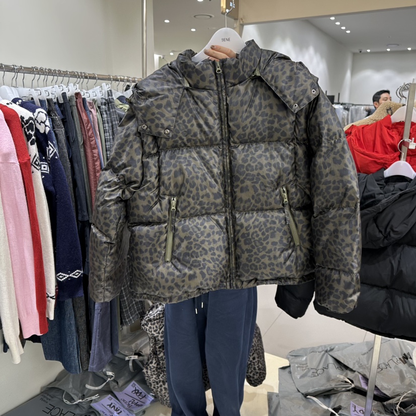BENE東大門㊣代購女士新品25秋冬職業熱賣時尚推薦短款羽絨服BENE短款羽絨服圖色5