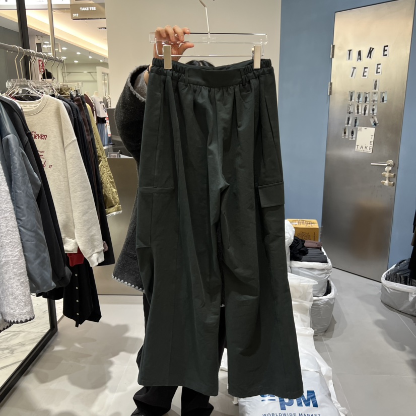 TAKE TEE韓國直郵㊣女裝新款熱賣推薦真品人氣休閑褲工裝褲TAKE TEE休閑褲