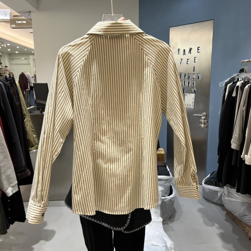 TAKE TEE韓國直郵㊣女士新品職業25秋冬推薦人氣襯衫蕾絲衫TAKE TEE襯衫/蕾絲衫