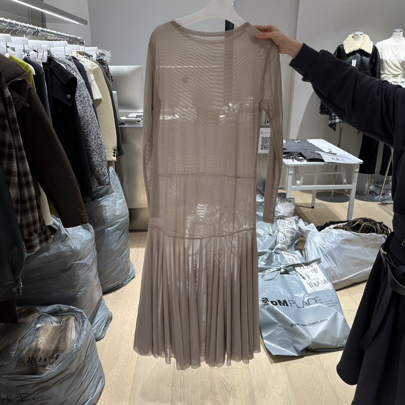 FAVOR-P東大門㊣實拍女裝新品休閑職業真品推薦25秋冬連衣裙FAVOR-P連衣裙
