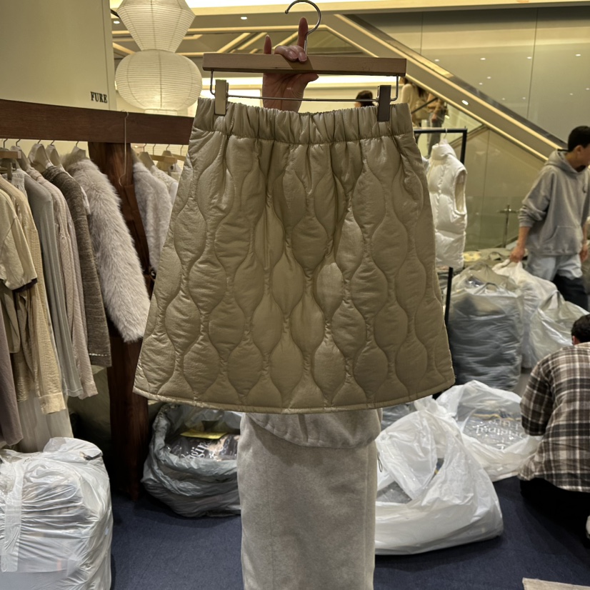 FURE韓國直郵㊣女裝新款25秋冬推薦休閑人氣職業真品短裙填充FURE短裙