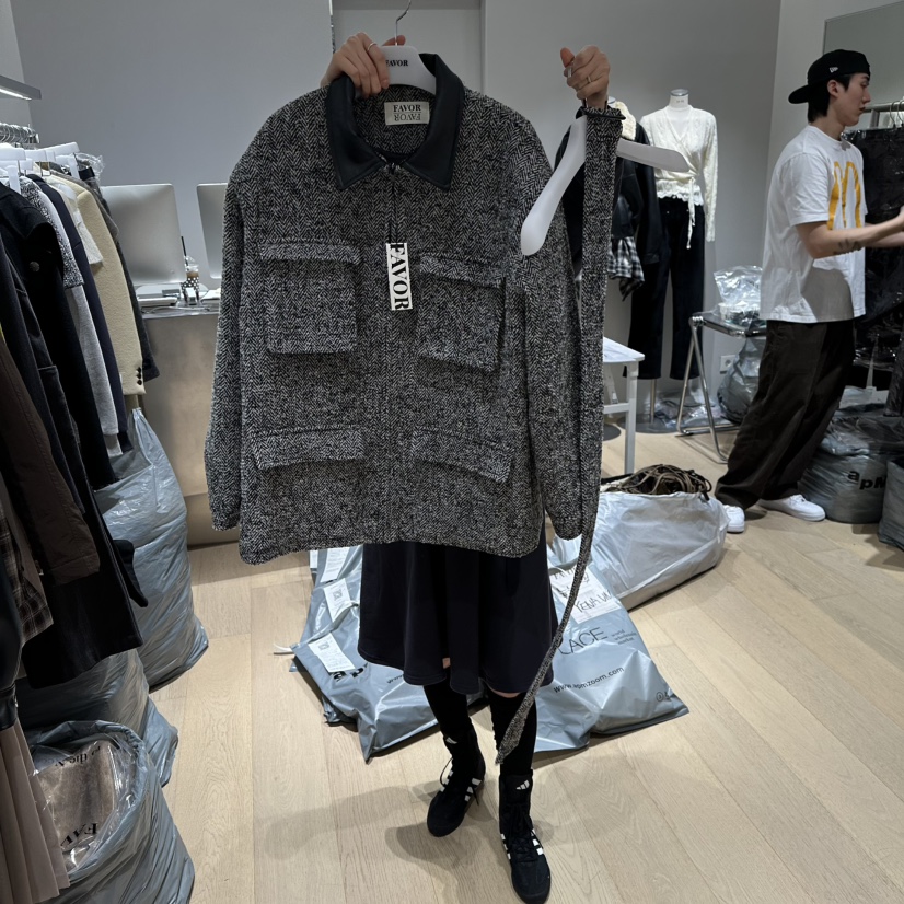 FAVOR-P東大門㊣直郵女裝新品真品休閑人氣熱賣時尚推薦夾克FAVOR-P夾克