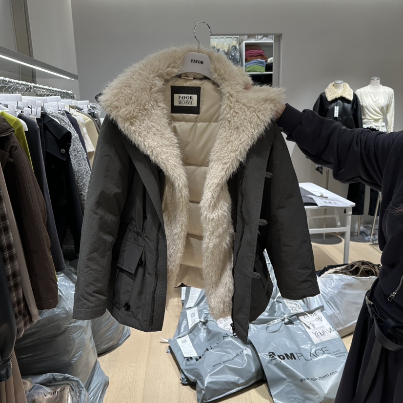 FAVOR-P東大門㊣直郵女士新品時尚推薦職業25秋冬熱賣夾克FAVOR-P夾克圖色2