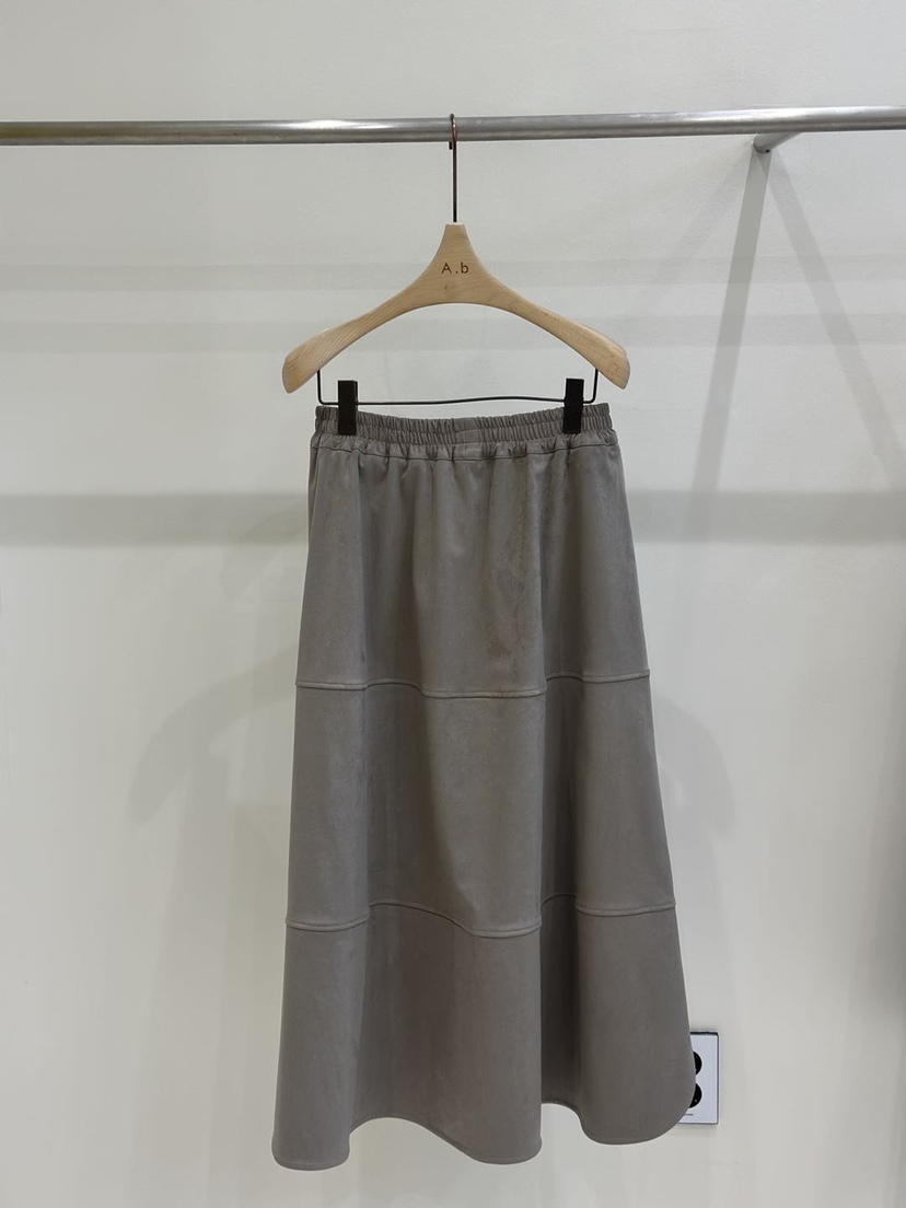 AUTUMN BEIGE-Q東大門㊣代購女士新款真品推薦半身裙中短裙A.b/AUTUMN BEIGE半身裙/中短裙圖色1