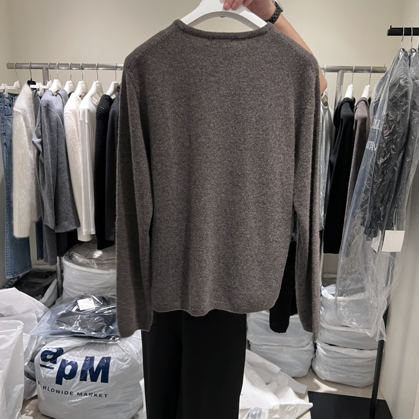 MASCULINE韓國代購㊣女士新品25秋冬休閑職業時尚針織衫羊絨MASCULINE針織衫
