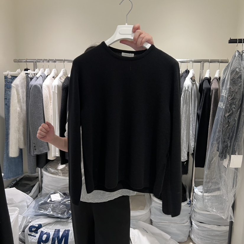 MASCULINE韓國代購㊣女士新品25秋冬休閑職業時尚針織衫羊絨MASCULINE針織衫