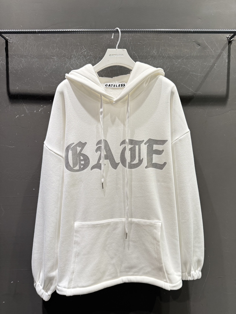 GATELESS東大門㊣代購女裝新品休閑職業25秋冬真品衛衣貂皮GATELESS衛衣圖色1