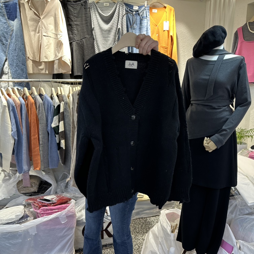 X東大門㊣直郵女裝新品休閑推薦真品熱賣時尚職業人氣25秋冬毛衣X毛衣圖色2