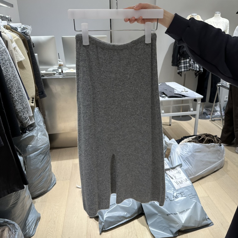 FAVOR-P東大門㊣實拍女士新品推薦熱賣休閑25秋冬長裙不含腰帶FAVOR-P長裙