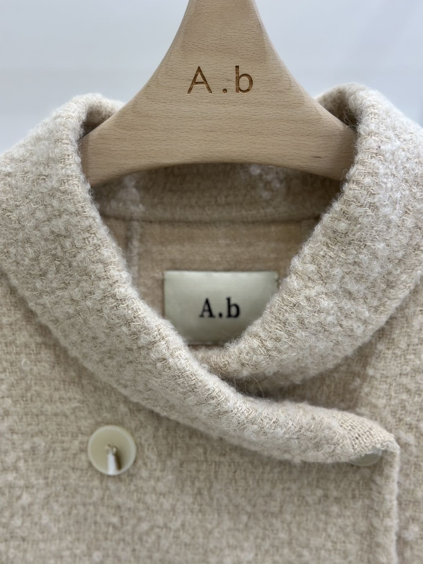 AUTUMN BEIGE-Q東大門㊣實拍女士新品熱賣推薦中長款大衣A.b/AUTUMN BEIGE中長款大衣