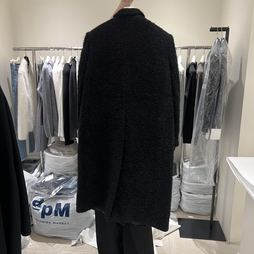 MASCULINE東大門㊣代購女裝新品真品職業休閑推薦中長款大衣MASCULINE中長款大衣