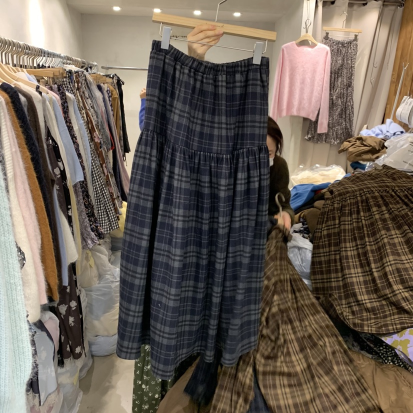 LOGROAD韓國直郵㊣女裝新款職業熱賣推薦人氣25秋冬真品長裙LOG ROAD長裙圖色2