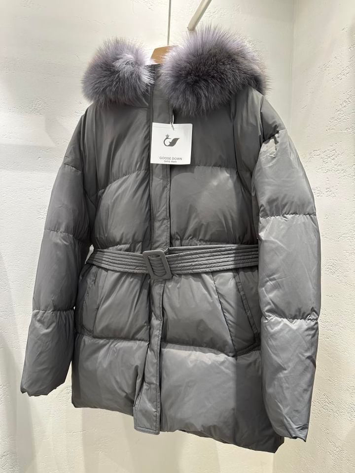 LE OVE/VERDI東大門㊣直郵女士新品真品短款羽絨服含腰帶絨LE OVE/VERDI短款羽絨服圖色2