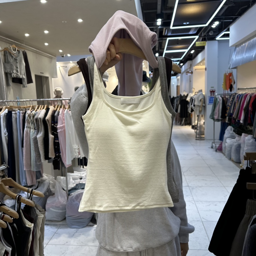 HIPTIQUE韓國直郵㊣女士新品25秋冬推薦人氣時尚職業吊帶背心HIPTIQUE吊帶/背心圖色2