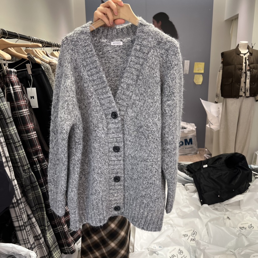 ORMORE韓國代購㊣女裝新品真品25秋冬時尚熱賣休閑毛衣羊毛衫ORMORE毛衣