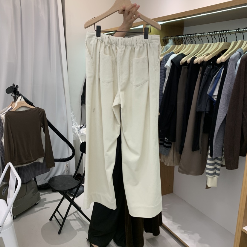 ALOT韓國代購㊣女士新品熱賣推薦職業時尚人氣25秋冬休閑褲A LOT休閑褲