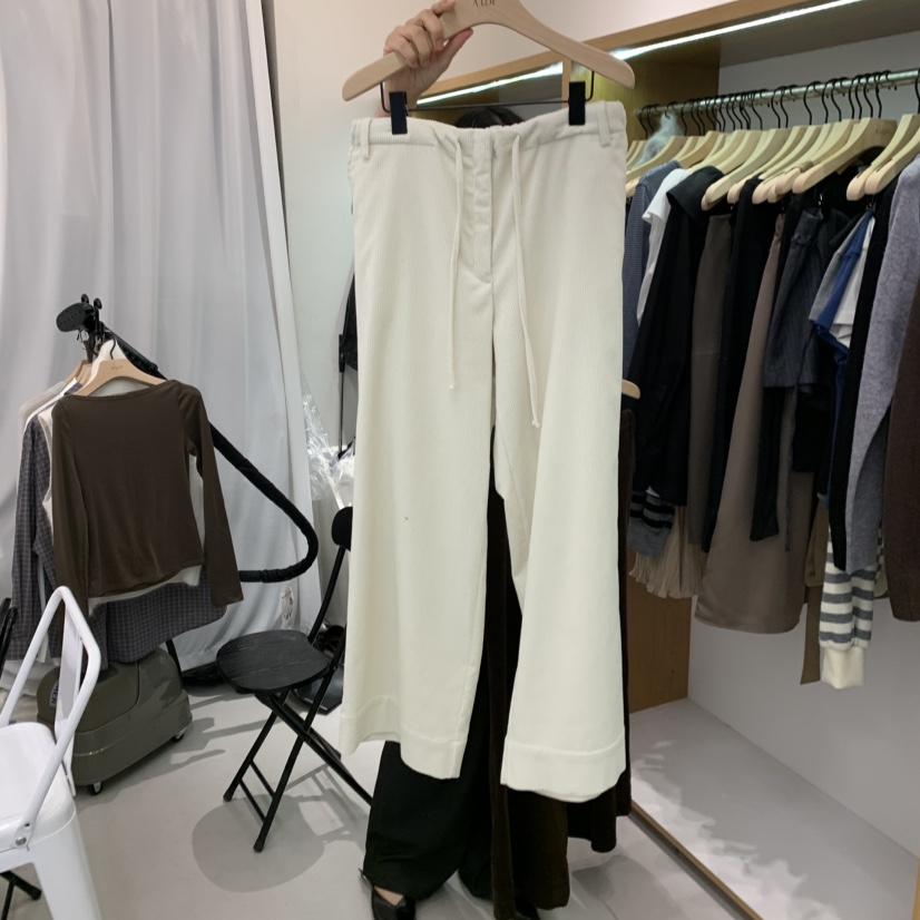 ALOT韓國代購㊣女士新品熱賣推薦職業時尚人氣25秋冬休閑褲A LOT休閑褲圖色2