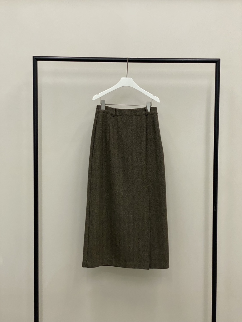MUCH MORE韓國直郵㊣女裝新品25秋冬時尚熱賣休閑職業長裙MUCH MORE長裙圖色2