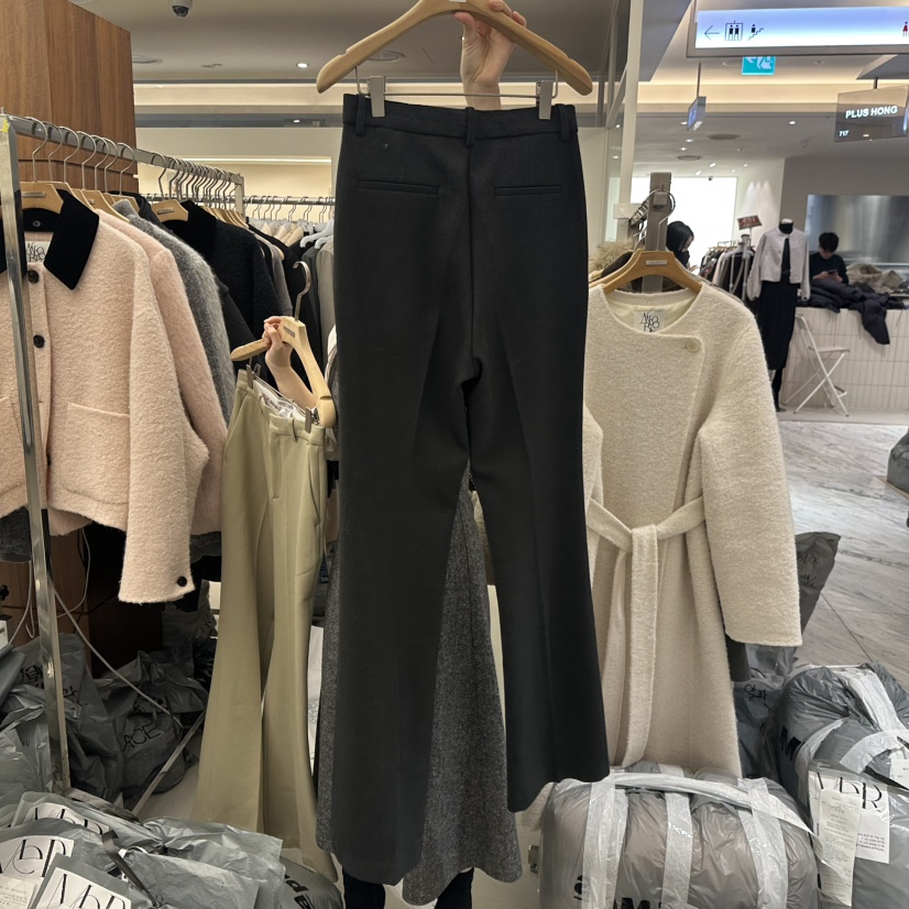 MER東大門㊣直郵女裝新品推薦人氣休閑時尚25秋冬休閑褲加絨MER/ANGELO BIANCO休閑褲