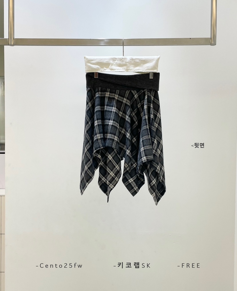 CENTO韓國代購㊣女裝新款熱賣時尚職業25秋冬休閑推薦人氣短裙CENTO短裙圖色2