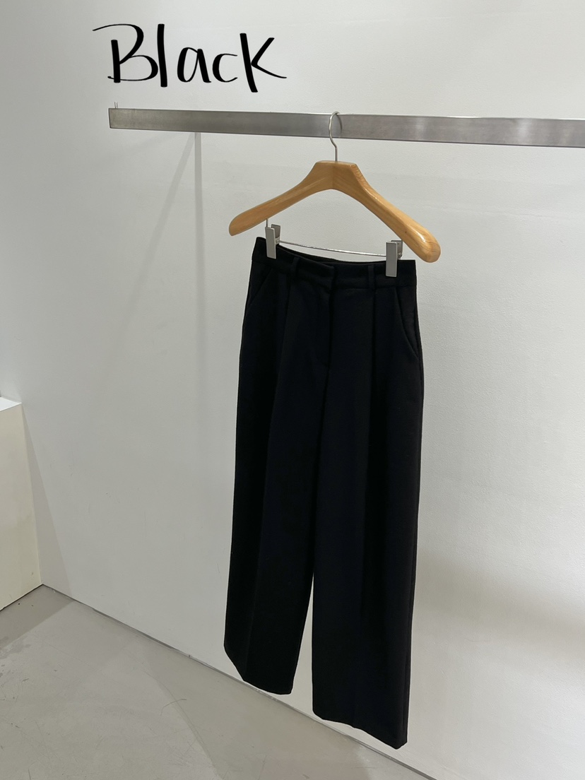 ONESTASTE東大門㊣代購女士新品真品熱賣職業時尚休閑褲羊毛TASTE/ONESTASTE休閑褲圖色2黑色