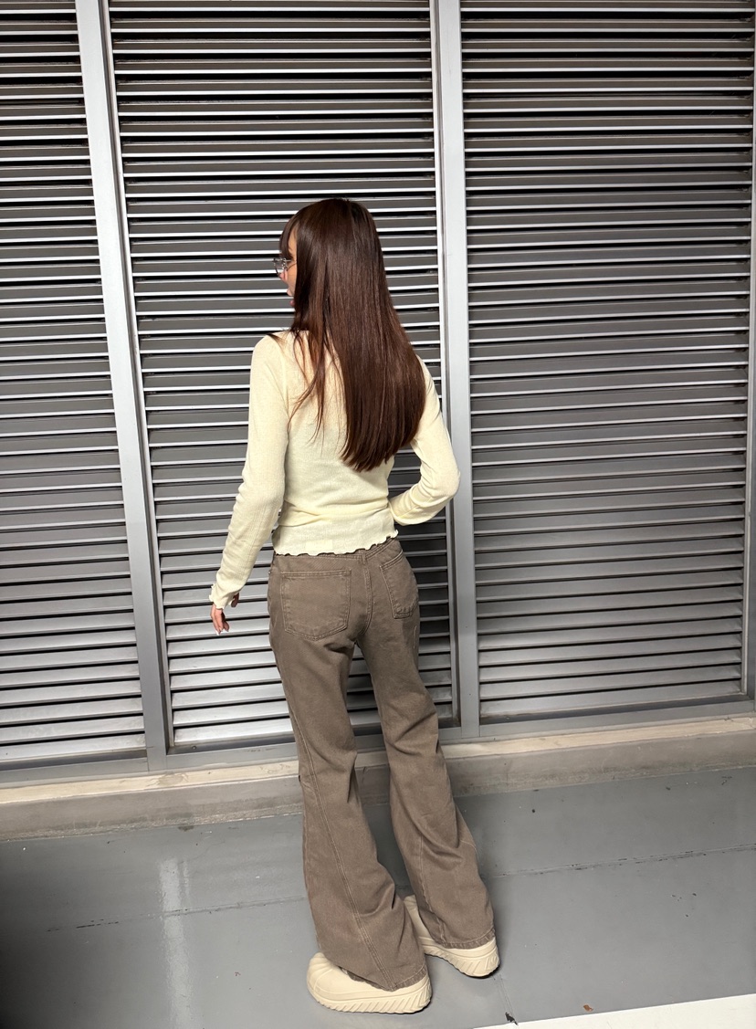 LUMIPLE東大門㊣直郵女裝新款人氣熱賣時尚真品職業25秋冬休閑褲LUMIPLE休閑褲