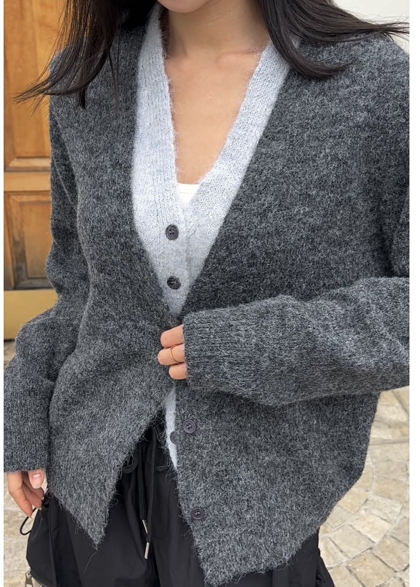 CLASSY-O東大門㊣代購女士新品25秋冬推薦職業針織衫羊毛雙層CLASSY-O針織衫