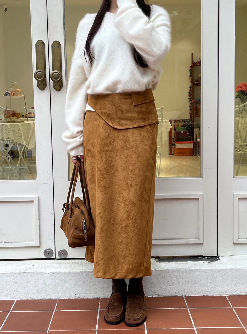 LEMATIN東大門㊣實拍女士新款熱賣真品休閑職業推薦長裙可拆卸LEMATIN長裙