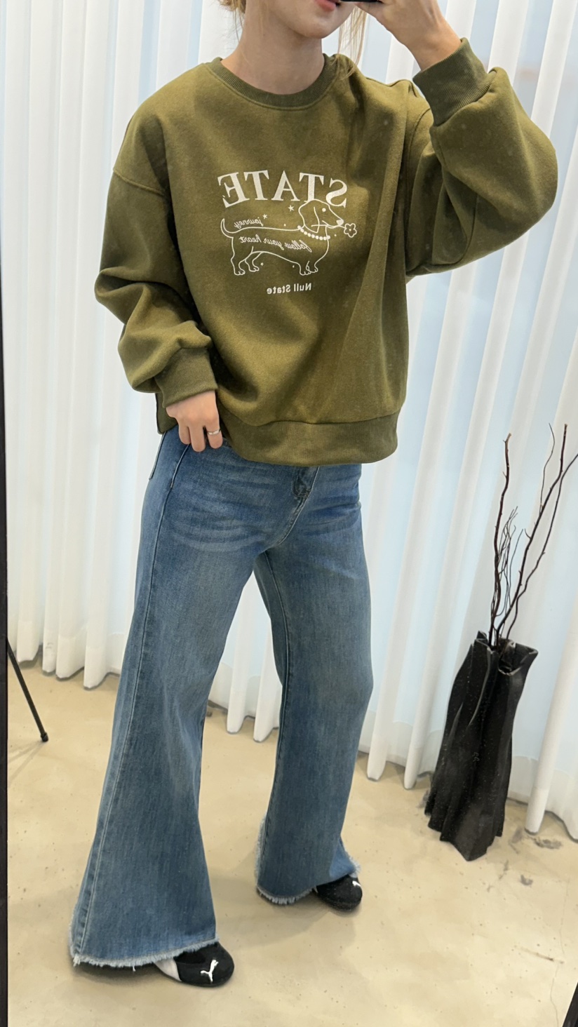 MILLIMETER韓國代購㊣女士新品職業休閑真品25秋冬人氣衛衣MILLIMETER/MGML衛衣