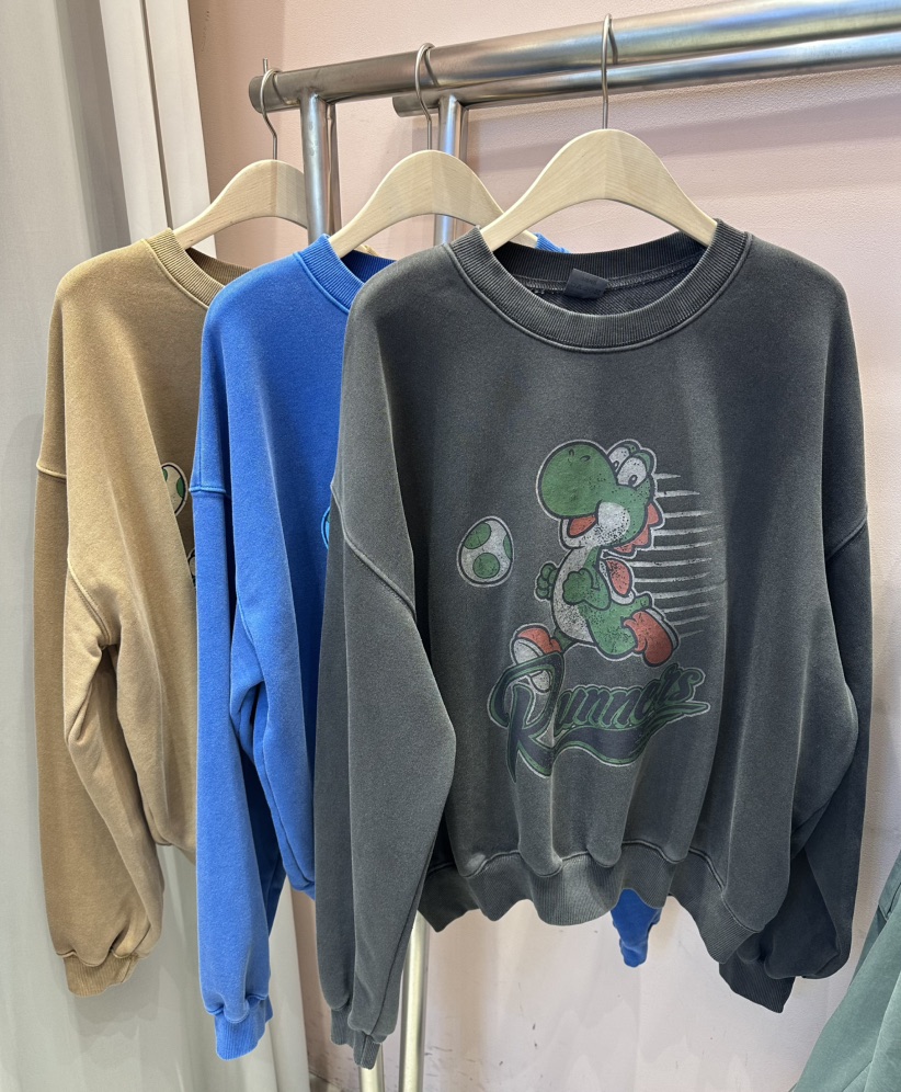 CRACKERS東大門㊣代購女裝新品真品熱賣時尚25秋冬人氣衛衣CRACKERS衛衣