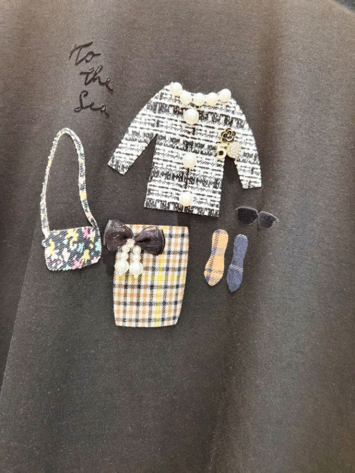 BLING BLING-S東大門㊣代購女士新品時尚推薦長袖T恤套裝BLING BLING-S長袖T恤