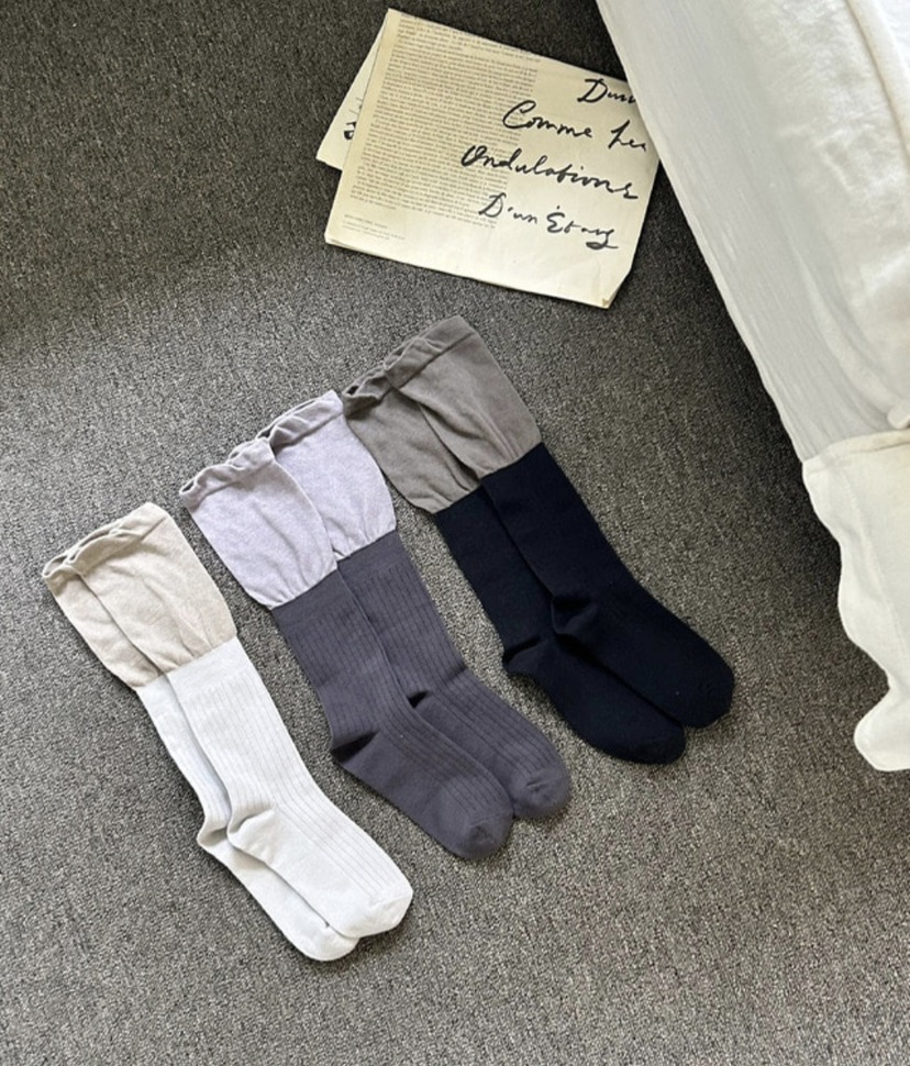 MU:TI東大門㊣直郵女士新品真品25秋冬職業人氣熱賣休閑襪子MU:TI襪子