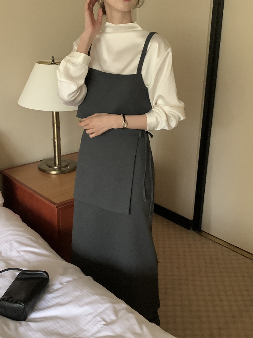 FRILL-T韓國代購㊣女裝新品時尚真品職業熱賣25秋冬套裝兩件套FRILL-T套裝
