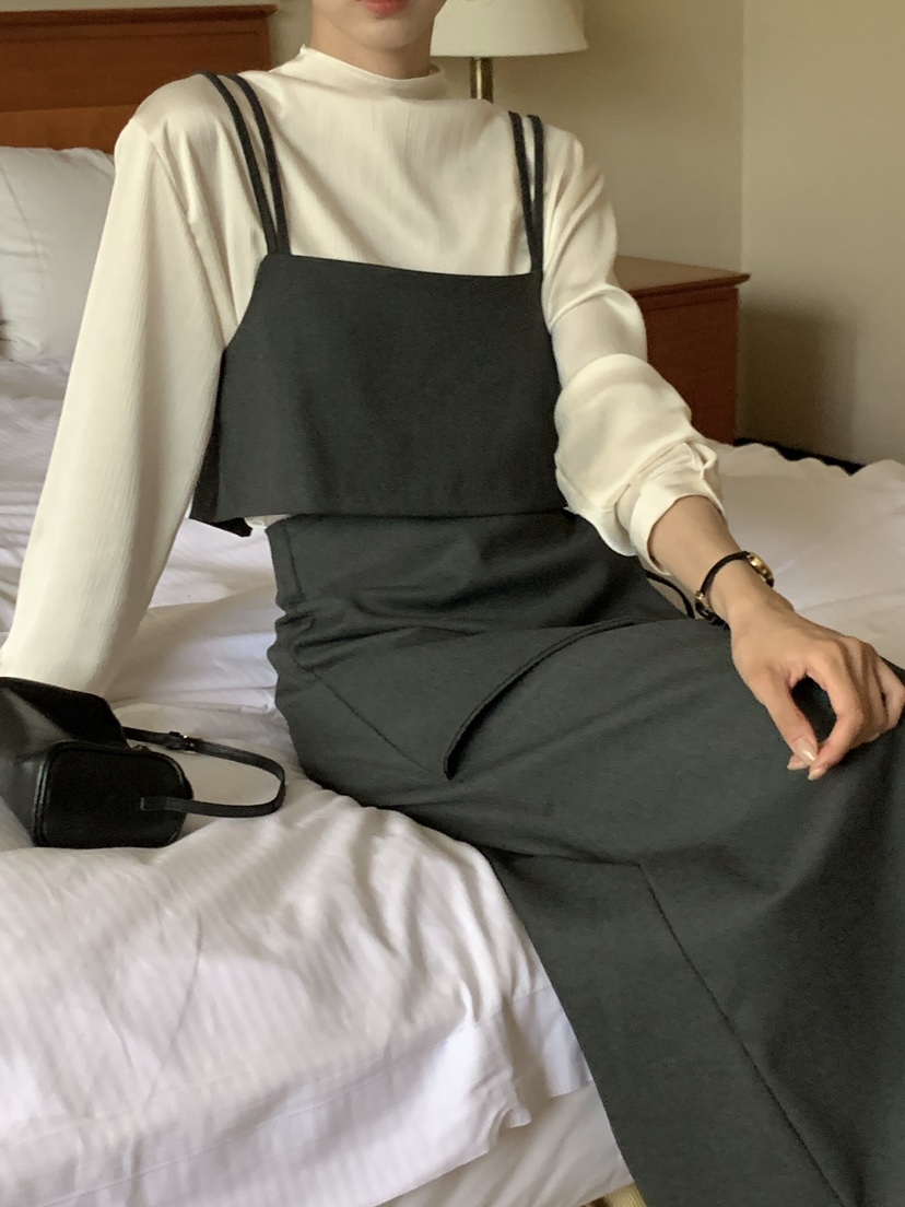 FRILL-T韓國代購㊣女裝新品時尚真品職業熱賣25秋冬套裝兩件套FRILL-T套裝
