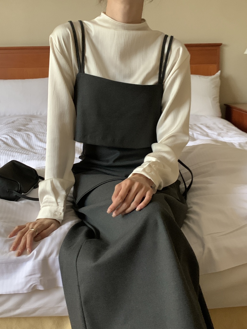 FRILL-T韓國代購㊣女裝新品時尚真品職業熱賣25秋冬套裝兩件套FRILL-T套裝