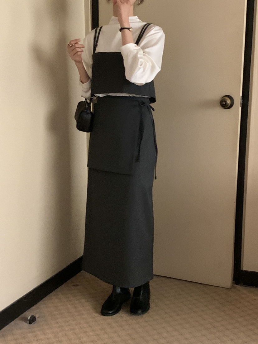 FRILL-T韓國代購㊣女裝新品時尚真品職業熱賣25秋冬套裝兩件套FRILL-T套裝圖色2