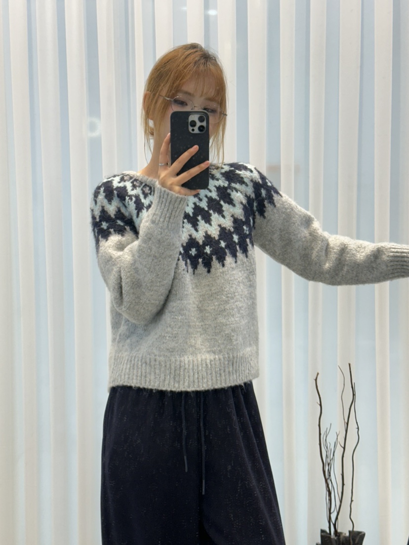 MILLIMETER東大門㊣代購女裝新品25秋冬職業人氣休閑針織衫MILLIMETER/MGML針織衫