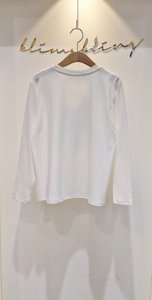 BLING BLING-S東大門㊣直郵女士新品25秋冬推薦職業長袖T恤BLING BLING-S長袖T恤